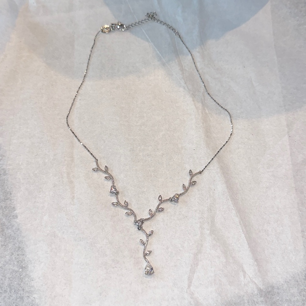 Cookie Lee Rhinestone Crystals Adjustable Drop Pe… - image 2